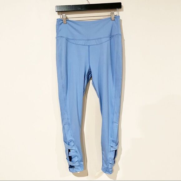 Free People Movement Very Prarie Legging Corsican Sea Size Large - Picture 10 of 12